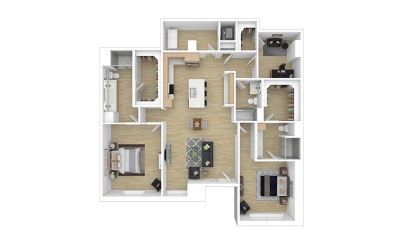 Young 2 bedroom 2.5 bath 1871 square feet