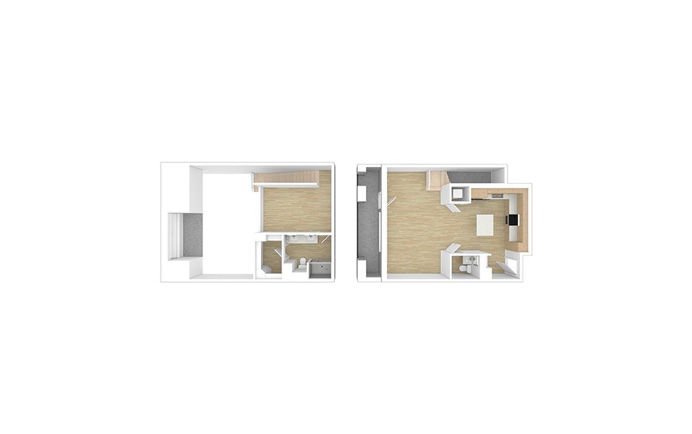 Greenville 1 bedroom 1.5 bath 1105 square feet (1)