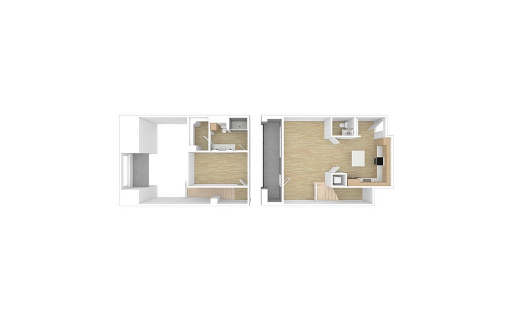 Inwood 1 bedroom 1.5 bath 1118 square feet (1)