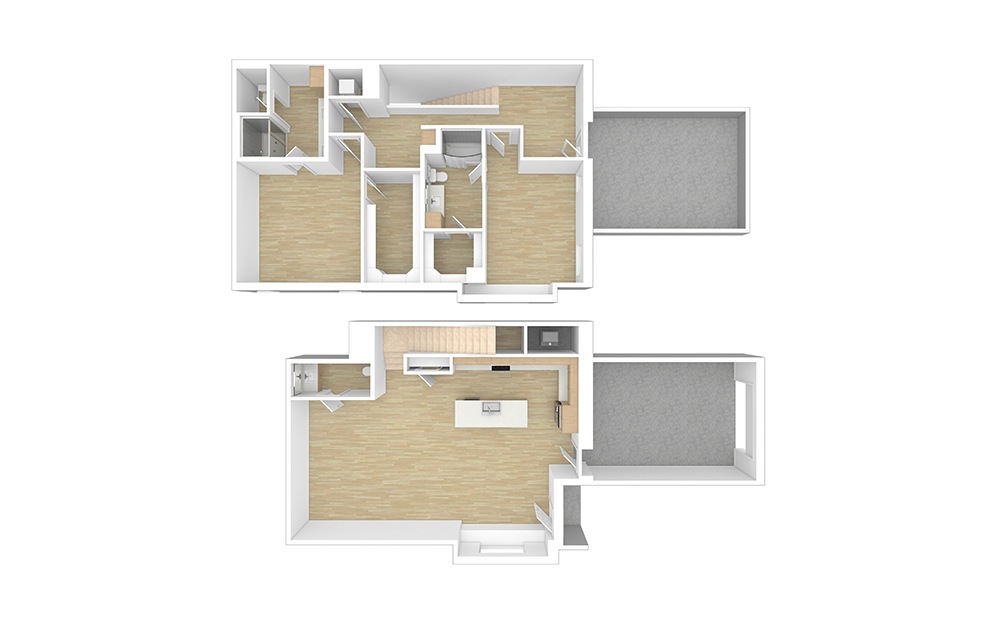 Zang 2 bedroom 2.5 bath 2039 square feet (1)
