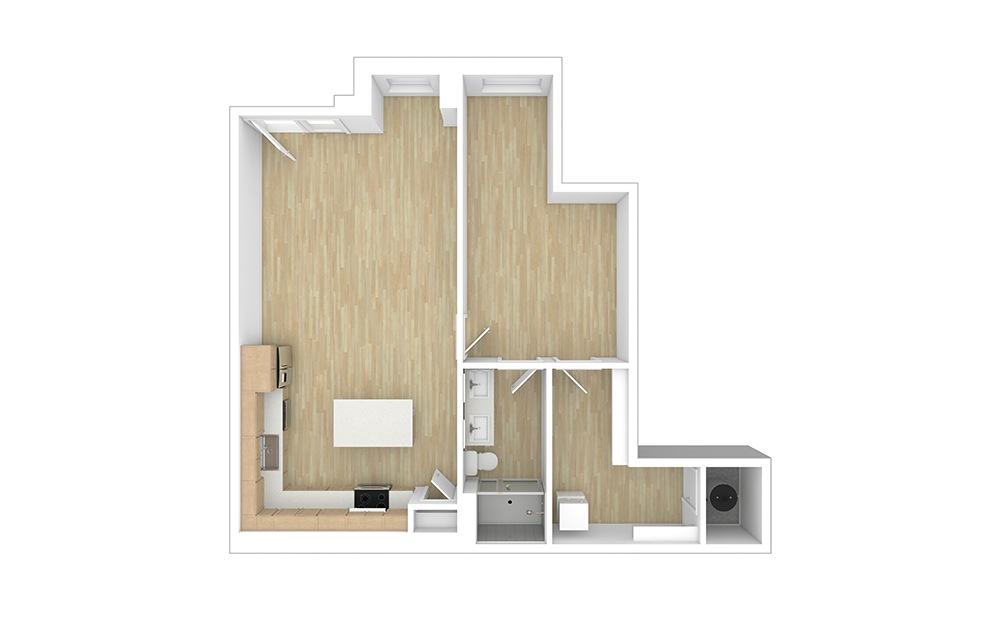 Emerson 1 bedroom 1 bath 1010 square feet (1)
