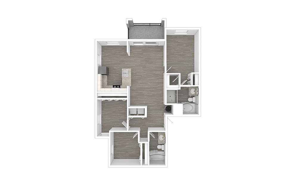 Madison 2 Bedroom Winter Garden Apartment for Rent