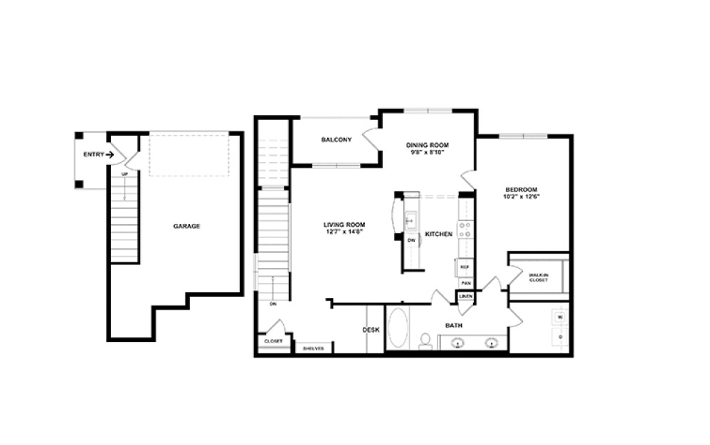 Gasparilla - Renovated 1 bedroom 1 bath 953 square feet (2)