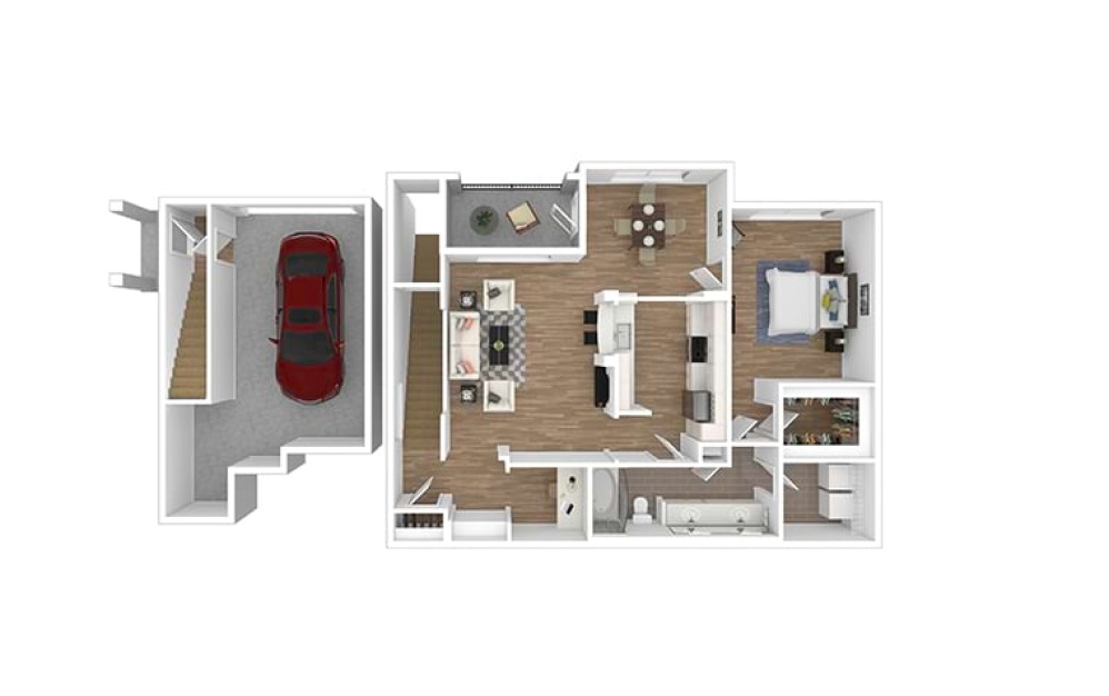 Gasparilla - Renovated 1 bedroom 1 bath 953 square feet