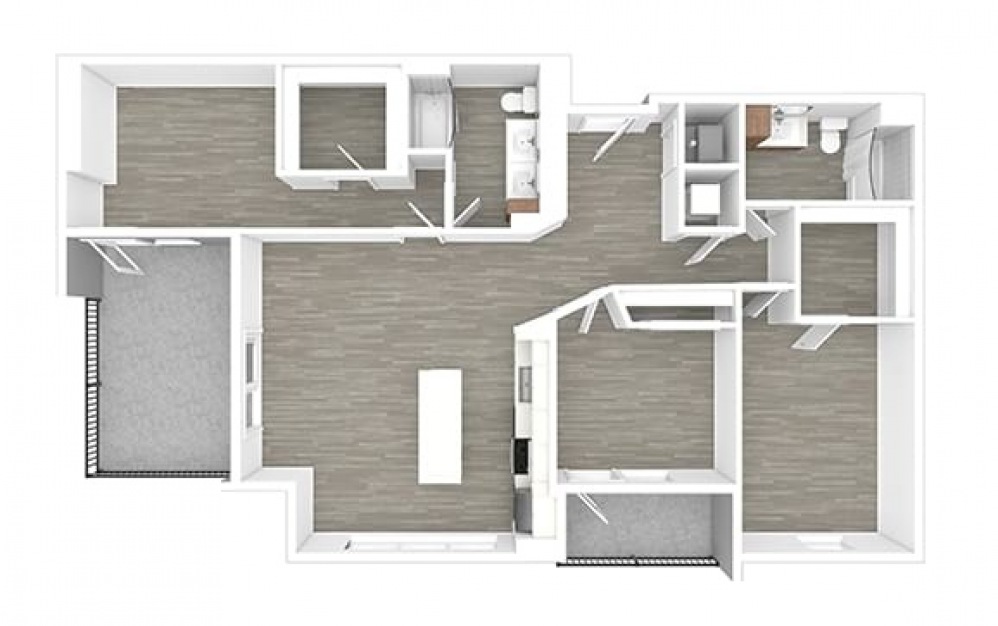 South Beach 3-Bedroom Penthouse for Rent in Miami, FL