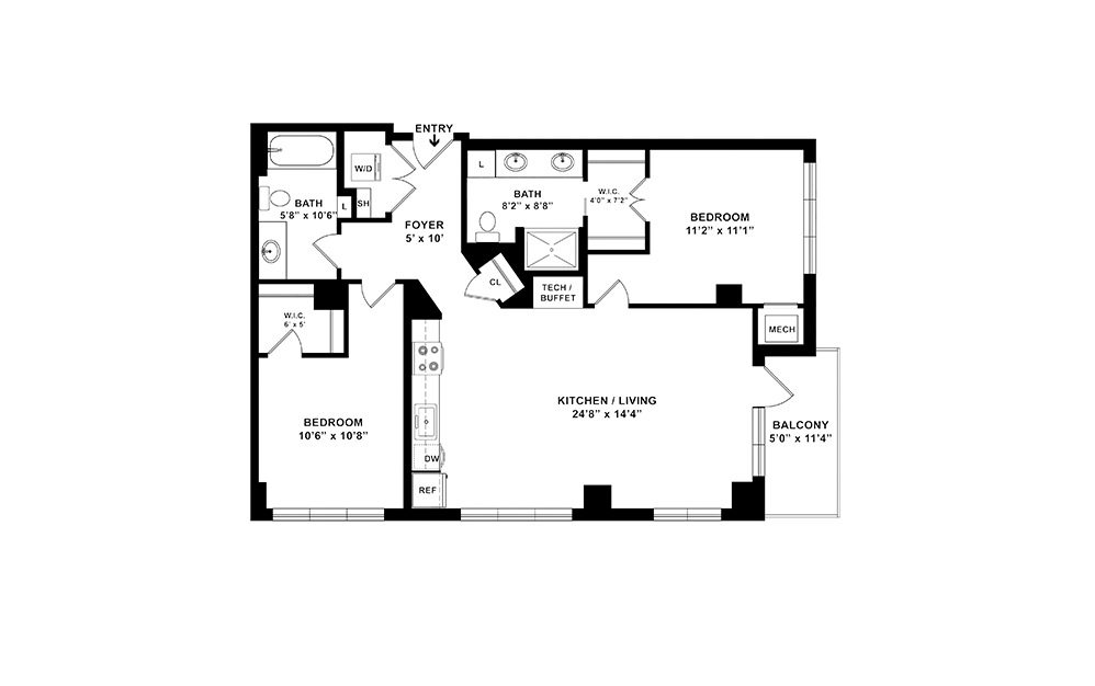 Bartlett Floor Plans | Cortland Mill District