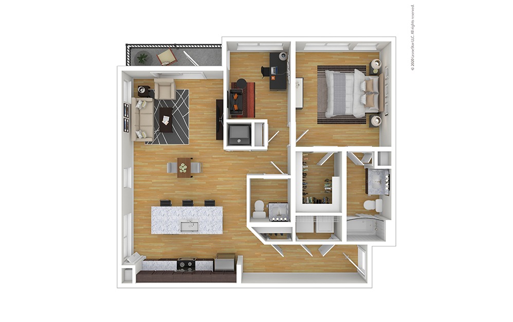 Neill 1-Bedroom Charlotte Apartment Near NoDa