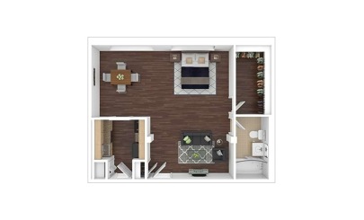 S1 - Affordable Studio 1 bath 546 square feet