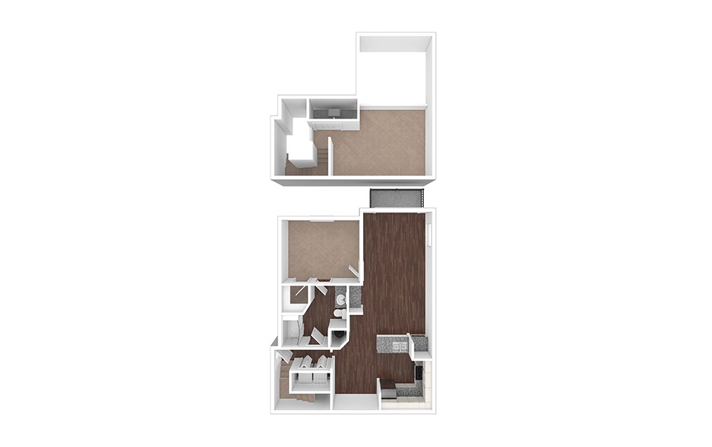 A7 1 bedroom 1 bath 1167 square feet (1)