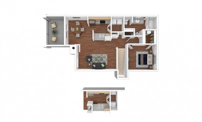 Campbell 1 Bedroom Downtown Richardson, TX Apartment