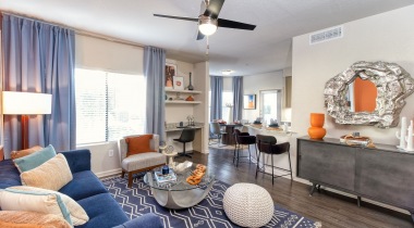 Modern Living Room at Our Apartments in Arcadia, Phoenix, AZ
