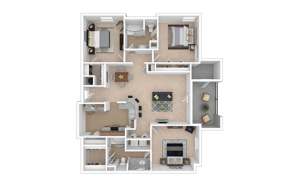 Westover 3 bedroom 2 bath 1408 - 1540 square feet