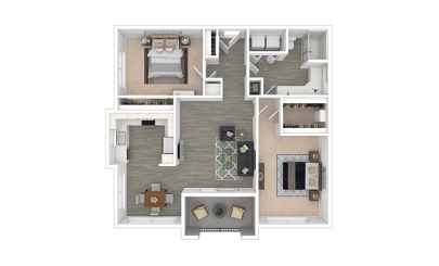 Rice - Renovated  2 bedroom 1 bath 933 square feet