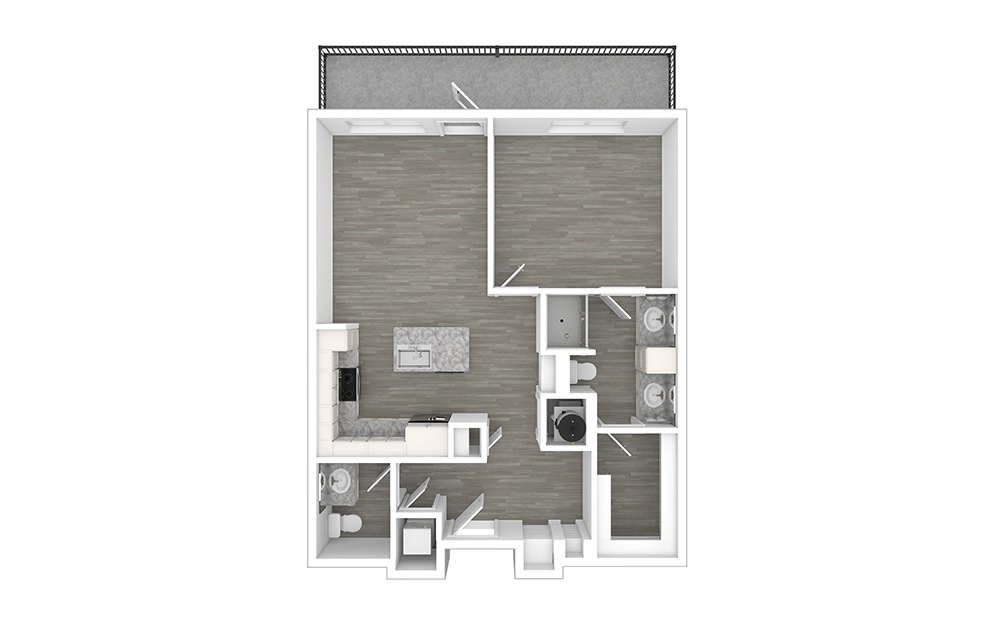 East Bay 1 bedroom 1.5 bath 900 square feet (1)