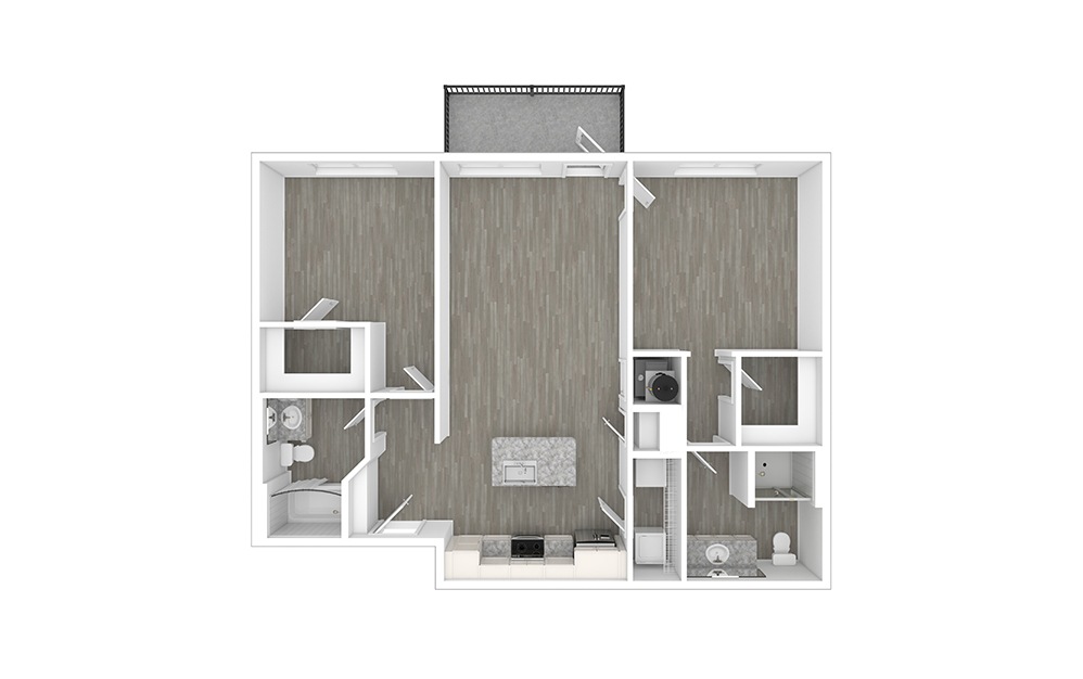 McKay 2 bedroom 2 bath 1175 square feet (1)
