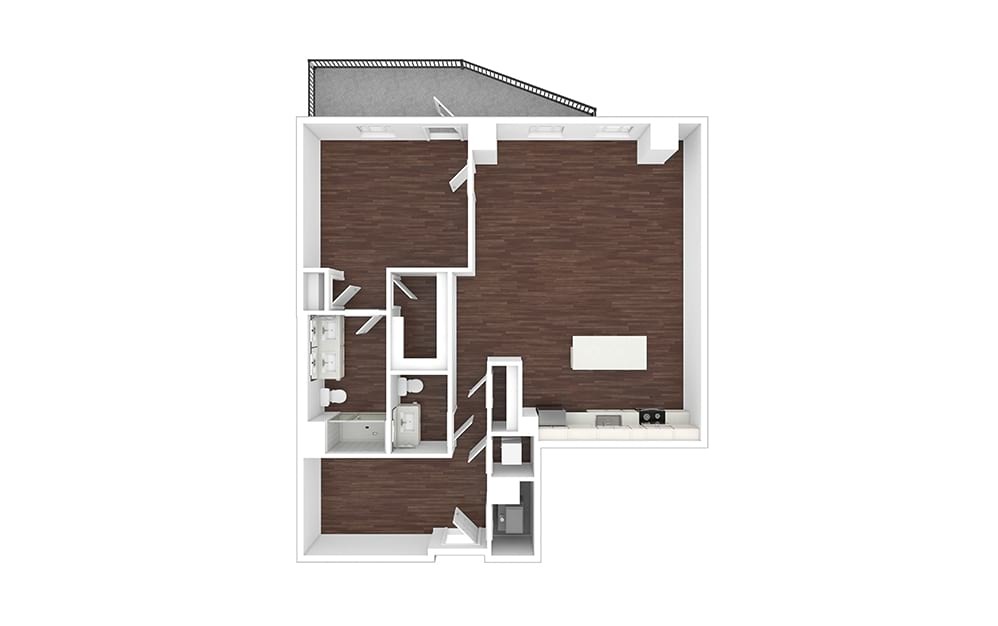 A39-West 1 Bedroom Apartment in Georgetown D.C.
