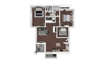 Canyon 3 bedroom 2 bath 1203 square feet