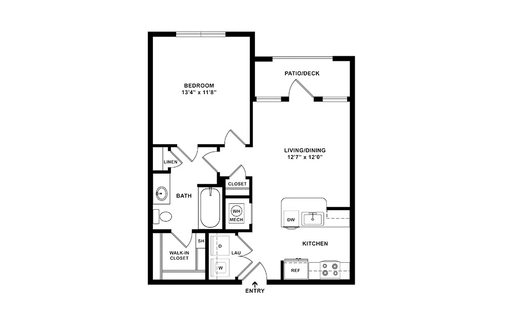 Bayside Floor Plan | Cortland Satori