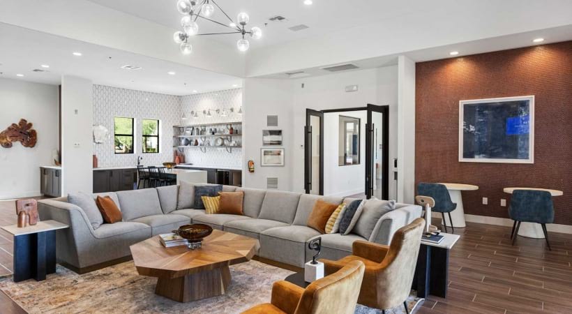 Modern Resident Clubhouse at Our Apartments in Tempe