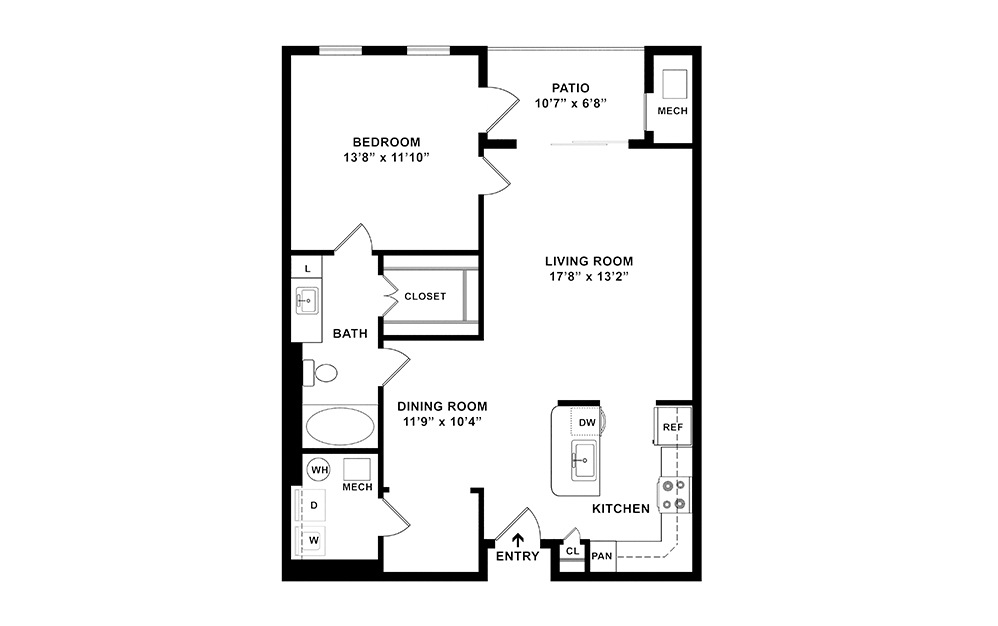 Dali II 1 Bedroom Apartment in Altamonte Springs, FL
