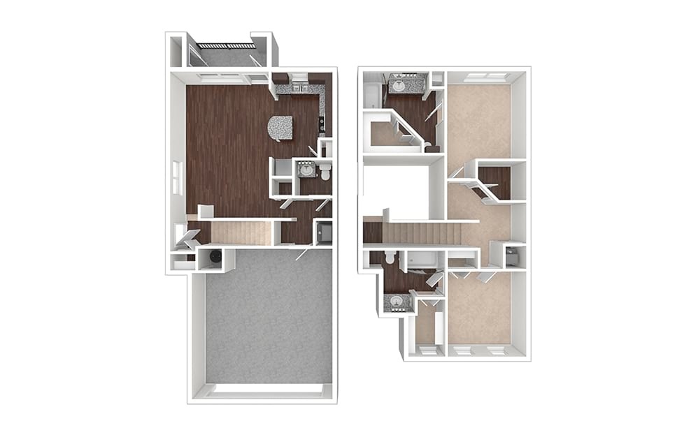 Hidden Forest Floor Plan Cortland Walker Ranch