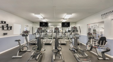 24/7 Fitness Center at Our Cortland Pembroke Pines Apartments