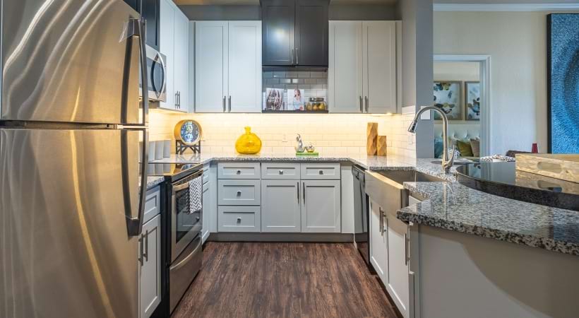 Energy-Efficient, Stainless Steel or Black Appliances at Cortland Bermuda Lake 