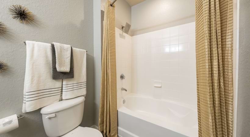 Garden-Style Bathtubs at our apartments for rent in Tampa Bay, FL