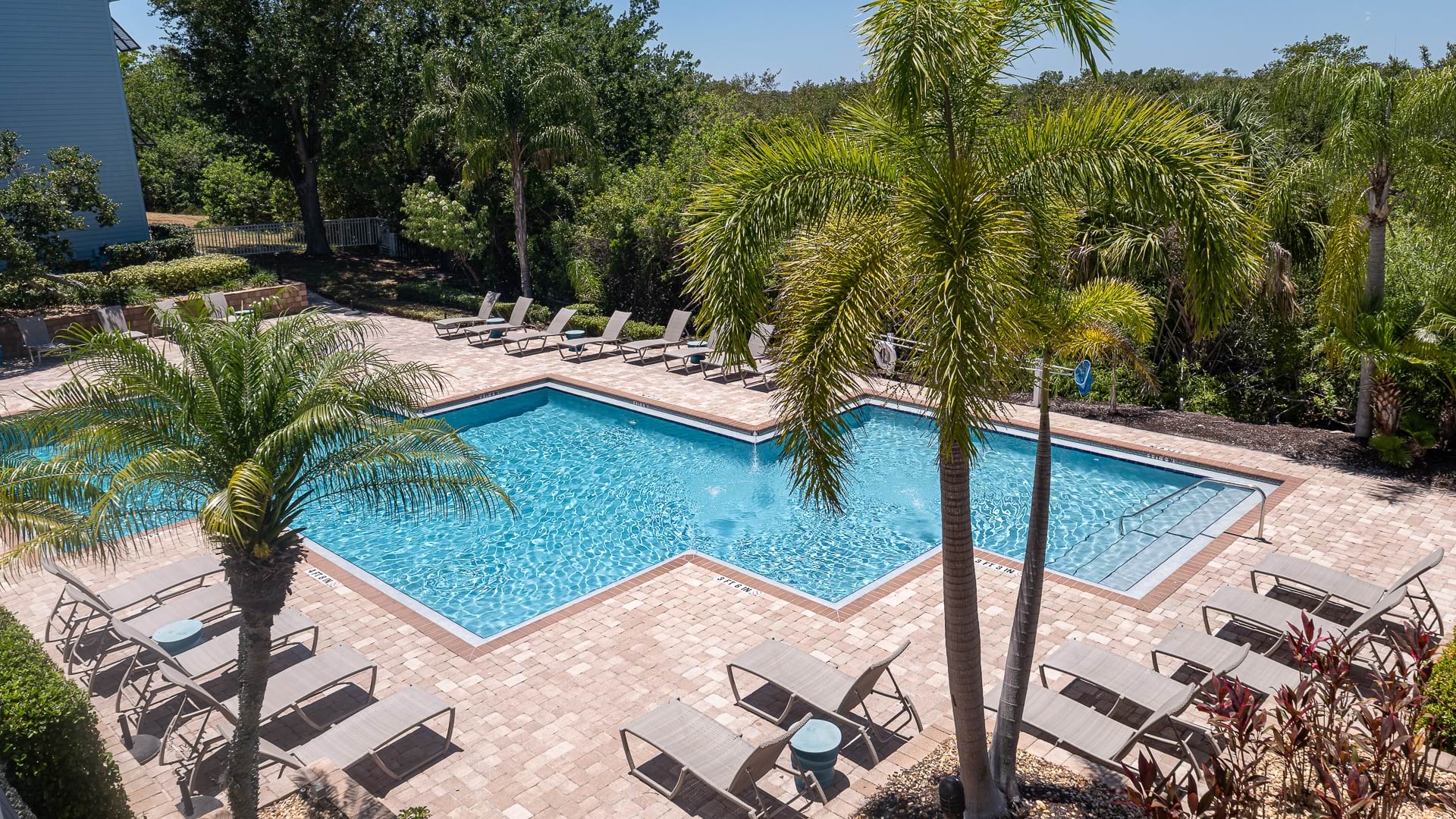 Resort-Style Pool at our waterfront apartment homes in Tampa Bay, FL
