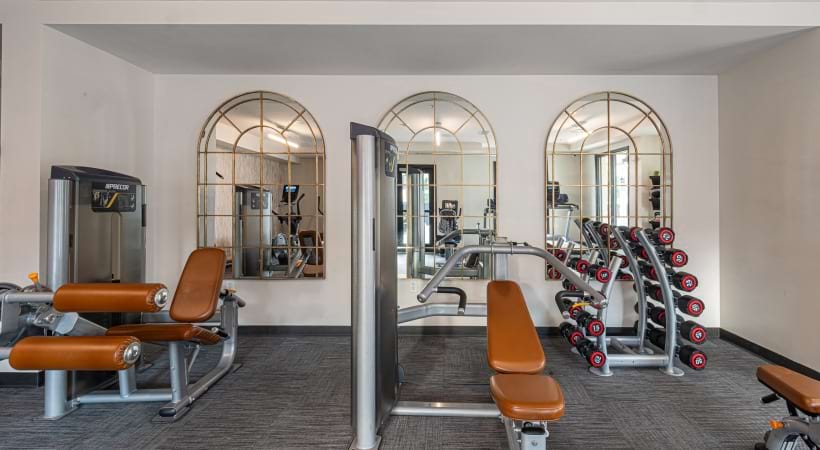 24/7 Fitness Center at Our Apartments in Tampa Bay