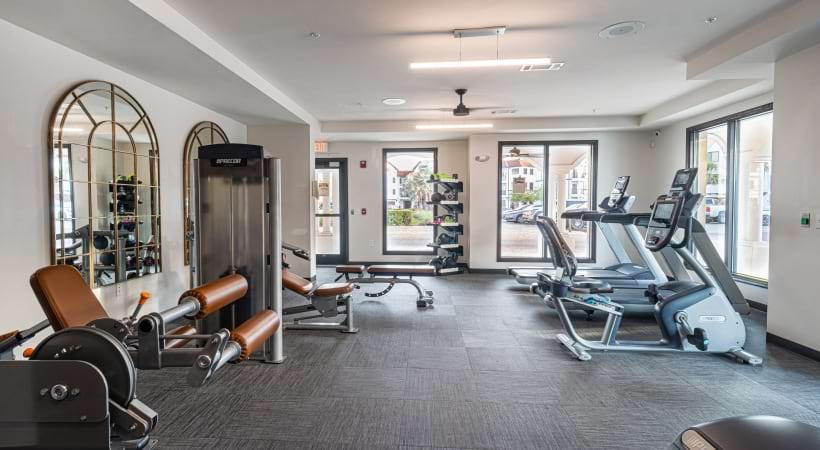 Spacious 24/7 Fitness Center at Our Tampa Bay Apartments