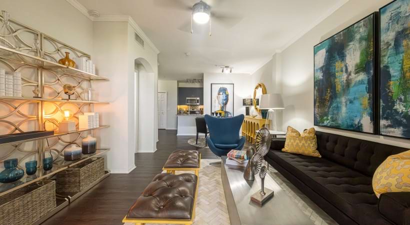 Nine-Foot Ceilings with Crown Molding * at our apartments for rent in St. Pete, FL
