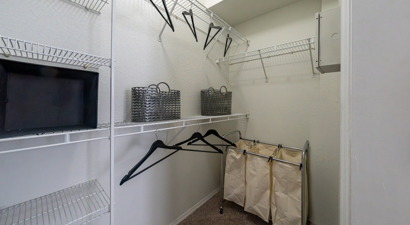 Spacious Walk-In Closets at our apartments for rent in St. Pete, FL