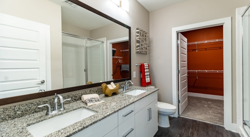Upscale Granite Bathroom Countertops in Our Apartments Near Chamblee
