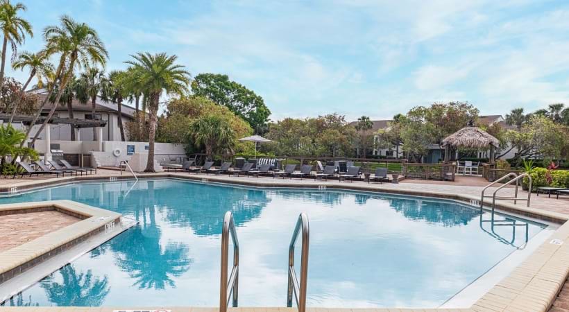 Resort-Style Pool at Our Town N Country Apartments for Rent