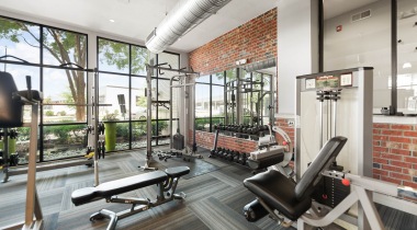 24/7 Fitness Center at Our Apartments in South End, Charlotte
