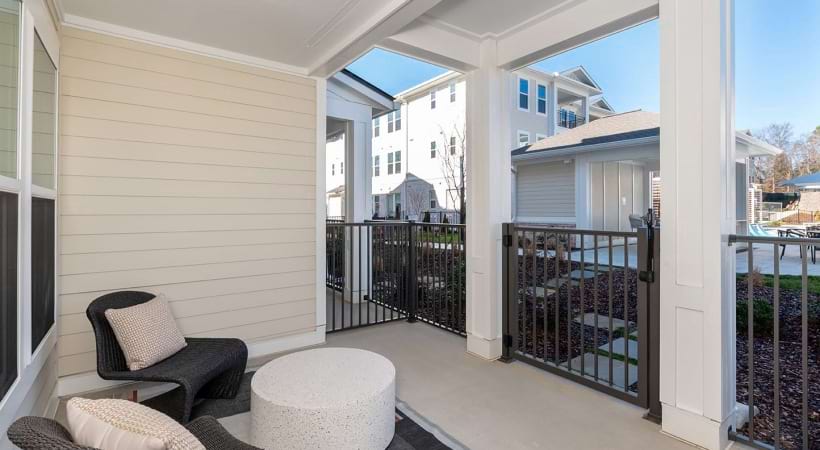 Private Patios and Balconies