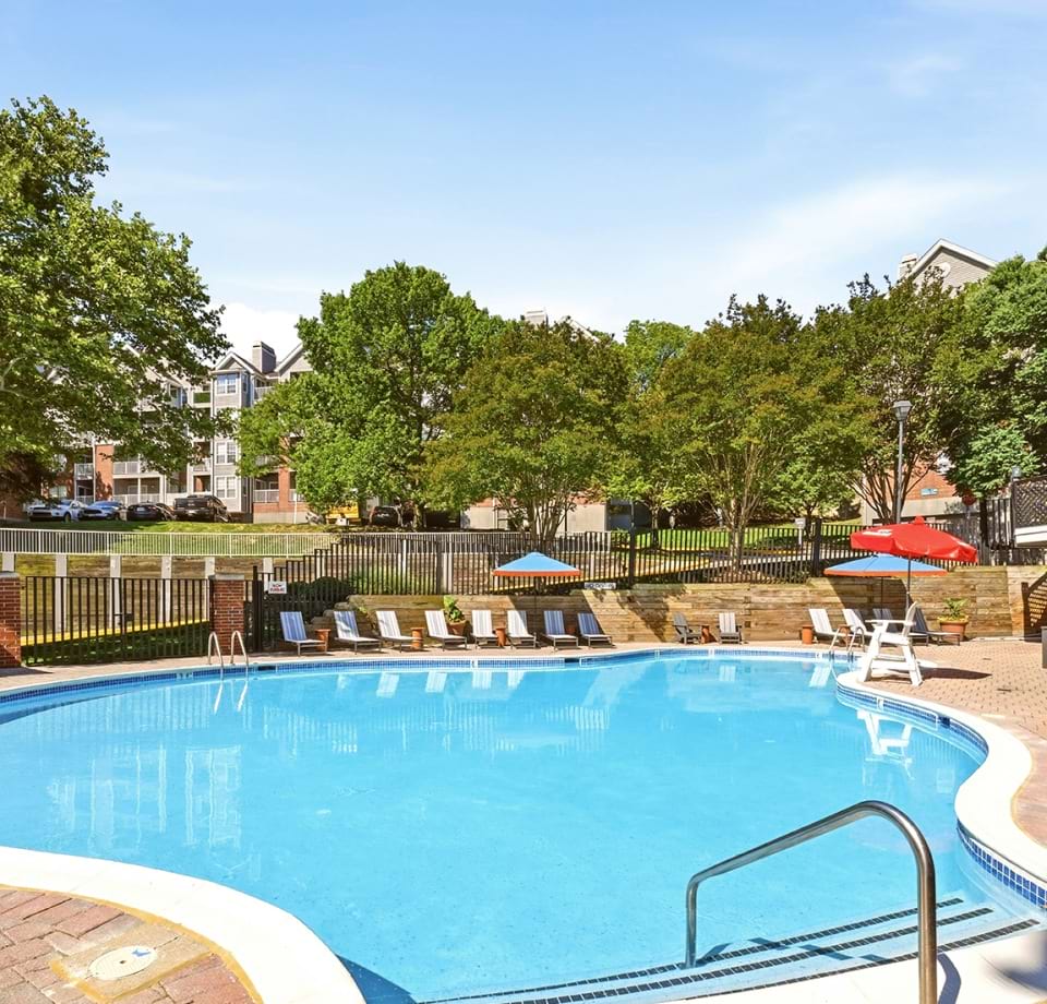 Resort-Style Pool at Our Apartments in Alexandria