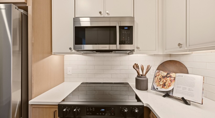Energy-Efficient, Stainless Steel Appliances