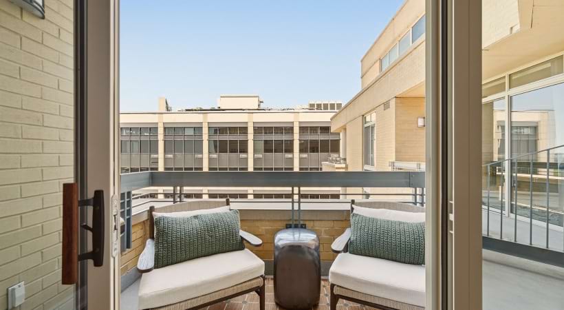 Private Patios and Balconies