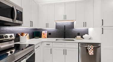 Energy-Efficient, Stainless Steel Appliances at Our South End Apartment Homes