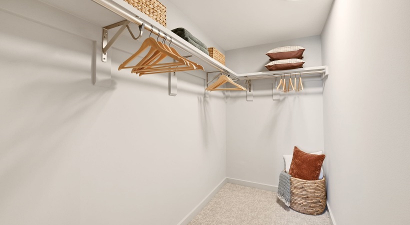 Spacious Walk-In Closets