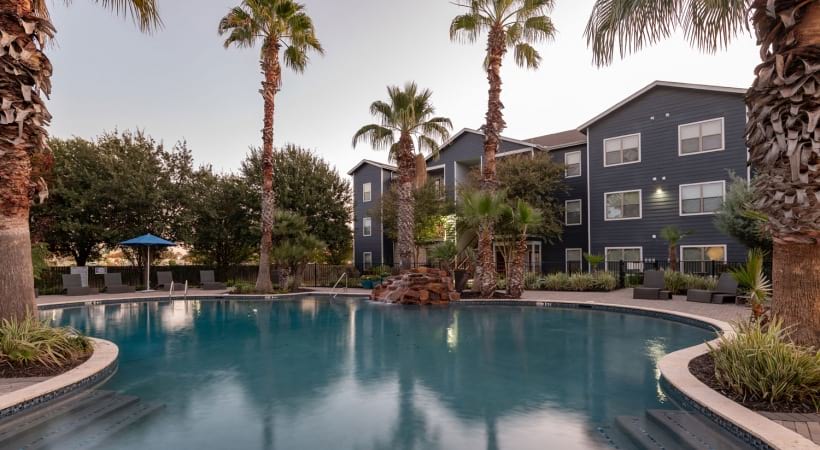 Resort-Style Pool at Our Modern Apartments on 151 in San Antonio