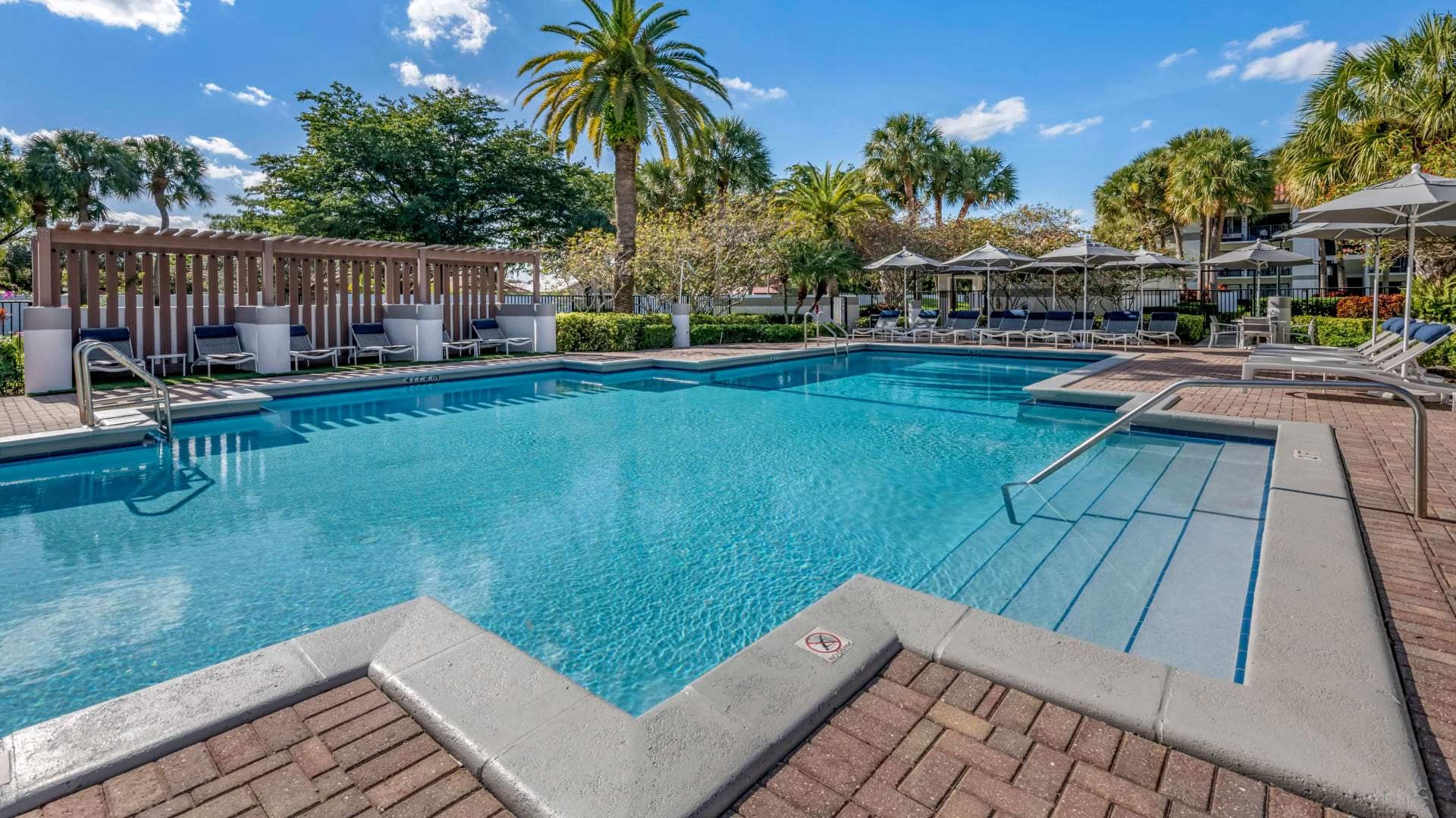 Sparkling, Resort-Style Pool at Our West Kendall Apartments in Miami, FL 