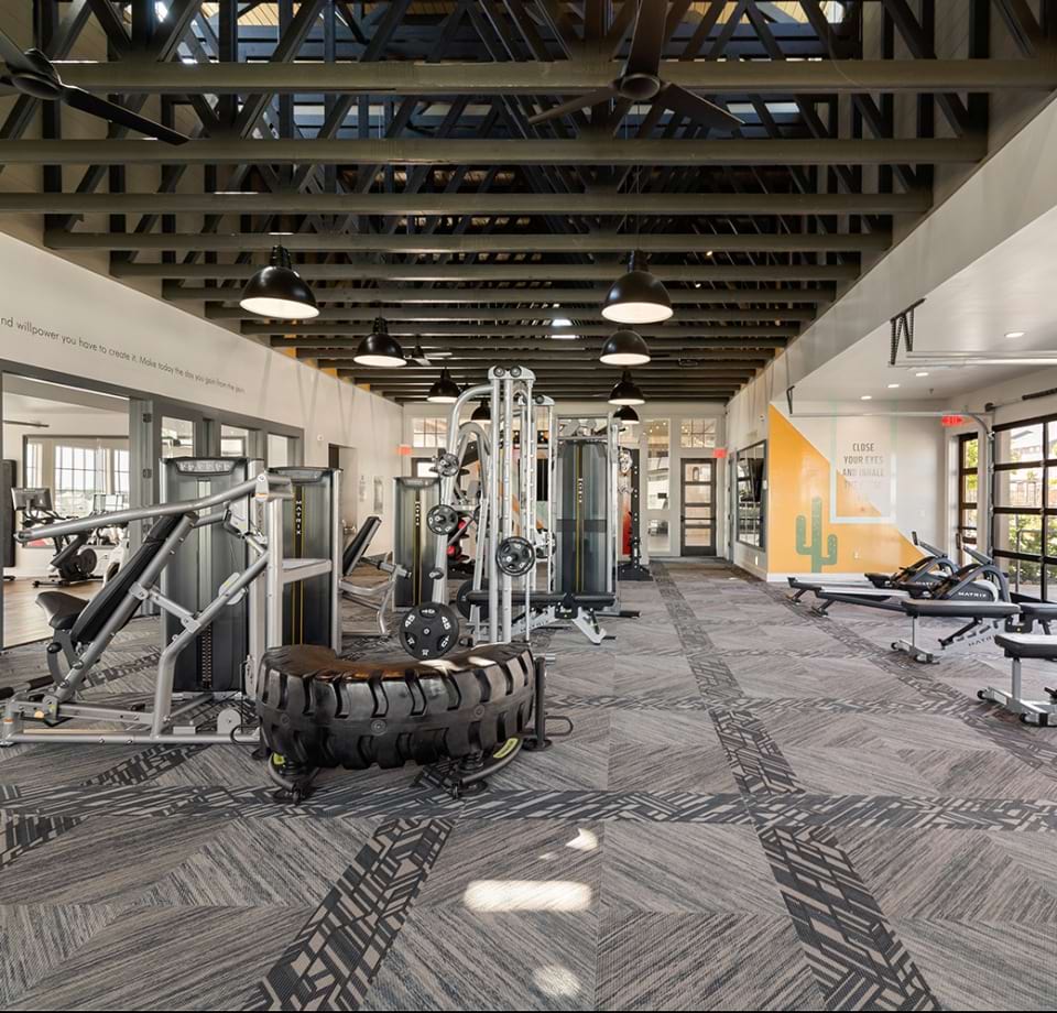 24/7 Fitness Center at Our Apartments on Summer Creek Dr.