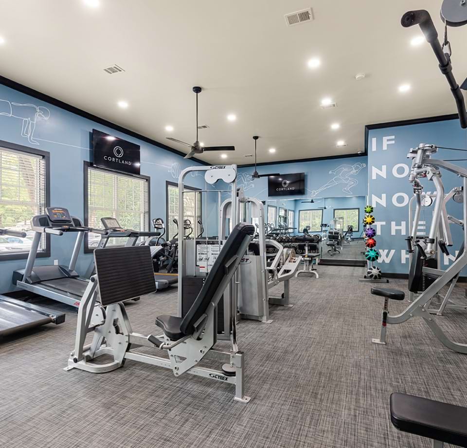 Fitness Center at Our Apartments in North Raleigh