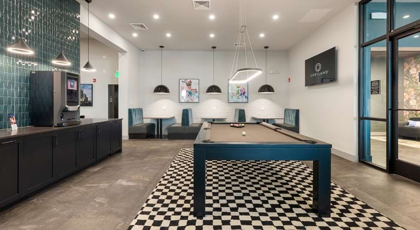 Resident Lounge and Complimentary Coffee Bar