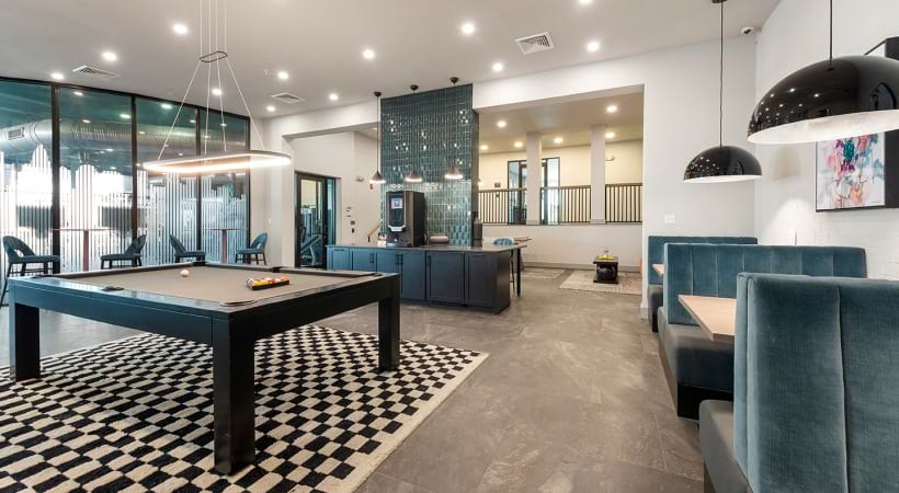 Resident Lounge and Complimentary Coffee Bar