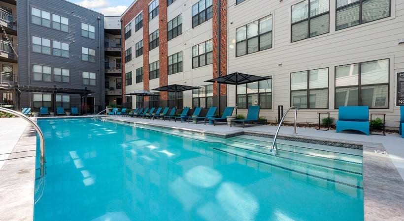 Resort-Style Lap Pool and Sun Deck