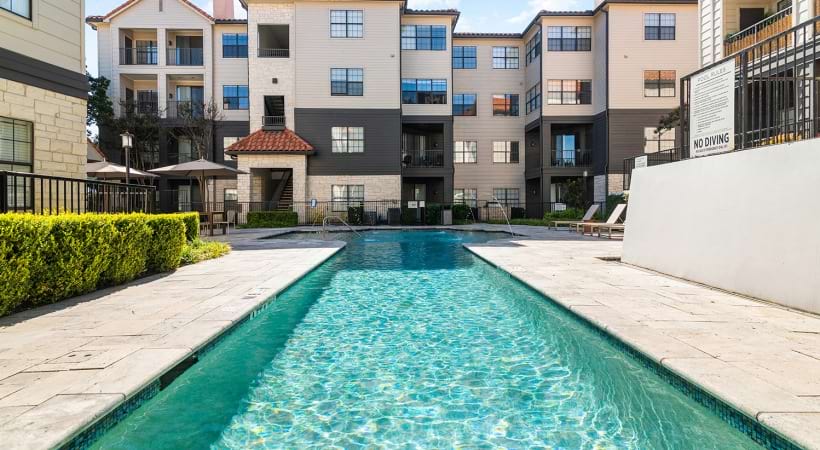 Resort-Style Pool at Our Apartments Near Valley Ranch, TX